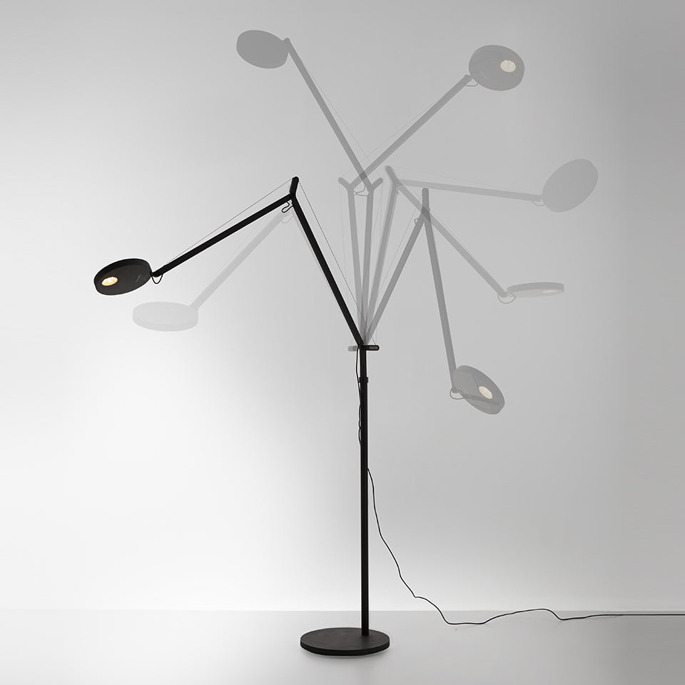 Demetra Reading Floor Lamp (Body Only) by Artemide