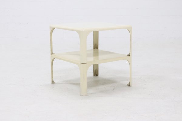 Demetrio 45 Stackable Tables by Vico Magistretti for Artemide, 1960s, Set of 2-VV-2033170