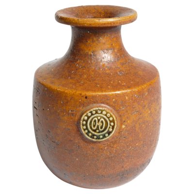 Desert Brown Sahara Vase by Sven Wejsfelt for Gustavsberg, Sweden, 1970s-RUK-1758076