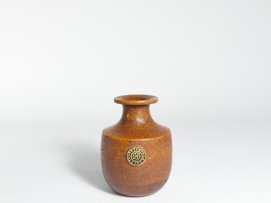 Desert Brown Sahara Vase by Sven Wejsfelt for Gustavsberg, Sweden, 1970s-RUK-1758076