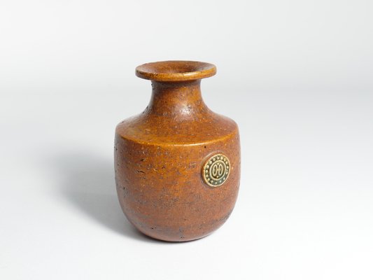 Desert Brown Sahara Vase by Sven Wejsfelt for Gustavsberg, Sweden, 1970s-RUK-1758076