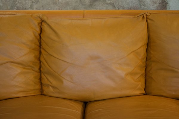 Design Leather 3-Seater Sofa, 1970s-LA-1354800