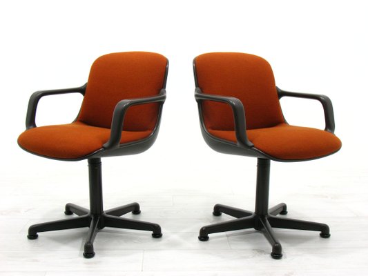 Desk Chairs by C. Pollock for Comforto, 1980s, Set of 2-WVA-1138804