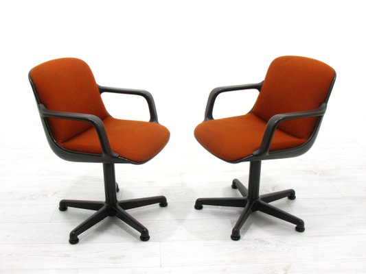 Desk Chairs by C. Pollock for Comforto, 1980s, Set of 2-WVA-1138804