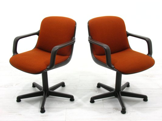 Desk Chairs by C. Pollock for Comforto, 1980s, Set of 2-WVA-1138804