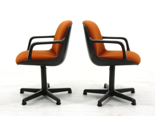 Desk Chairs by C. Pollock for Comforto, 1980s, Set of 2-WVA-1138804