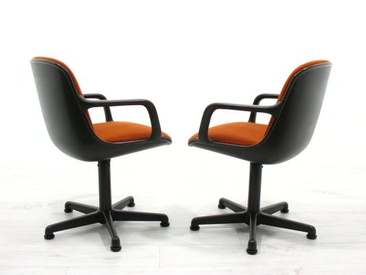 Desk Chairs by C. Pollock for Comforto, 1980s, Set of 2-WVA-1138804