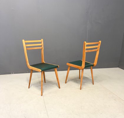 Desk Chairs from Fratelli Reguitti, 1950s, Set of 2-IEW-1704663