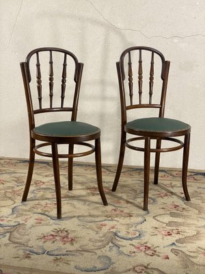 Desk Chairs in the style of Thonet, Set of 2-JXY-1799105