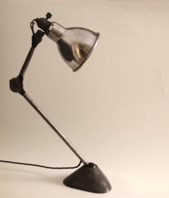 Desk Lamp by Bernard-Albin Gras for Ravel-Clamart, 1930s-SY-1755091