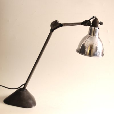 Desk Lamp by Bernard-Albin Gras for Ravel-Clamart, 1930s-SY-1755091