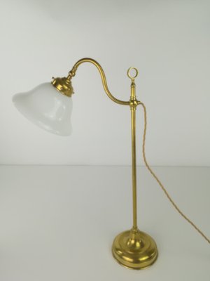 Desk Lamp in Brass, 1910s-KDB-1262781