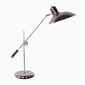 Desk Lamp in Chromed Metal by André Lavigne for Aluminor, 1960s-EMB-1730441