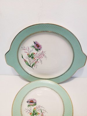 Dessert Set from Manufacture d'Orchies , 1950s, Set of 7-EHL-621213