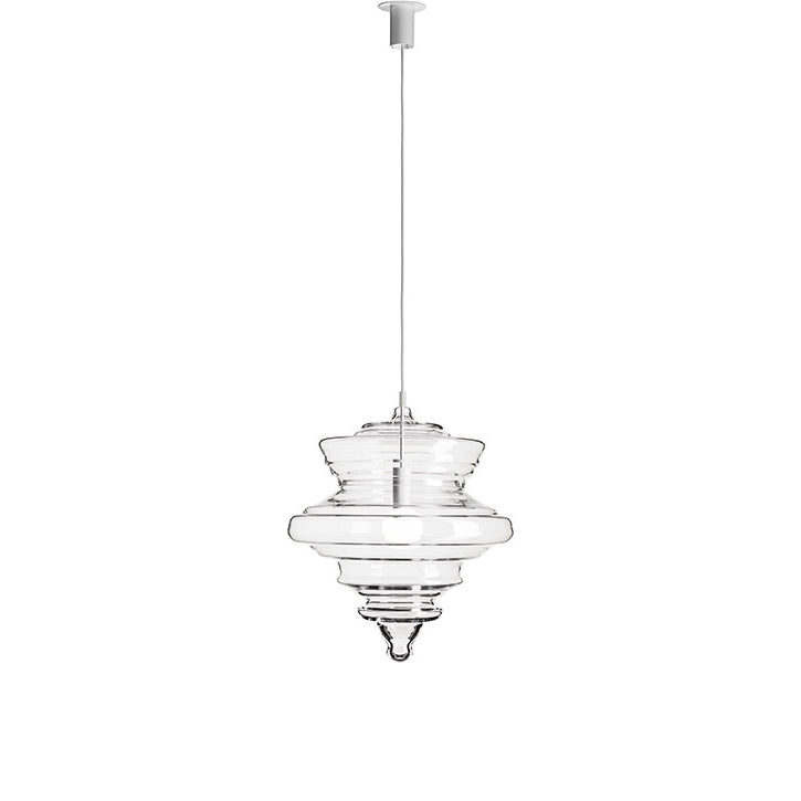 Neverending Glory La Scala Pendant Lamp by Lasvit #M / Clear