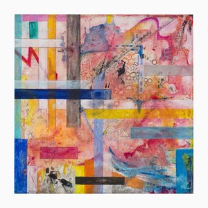 Detlef E. Aderhold, Attachement 2, Mixed Media on Canvas-MDB-1803578