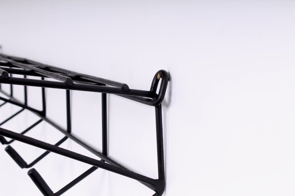 DH05 Black Deurne Coat Rack by Friso Kramer for Spectrum, 1950s-XT-1360172