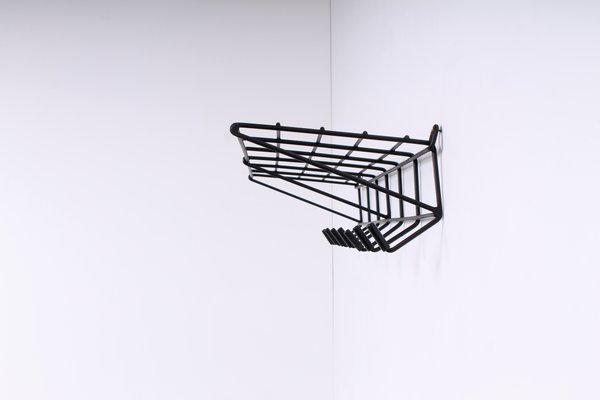 DH05 Black Deurne Coat Rack by Friso Kramer for Spectrum, 1950s-XT-1360172