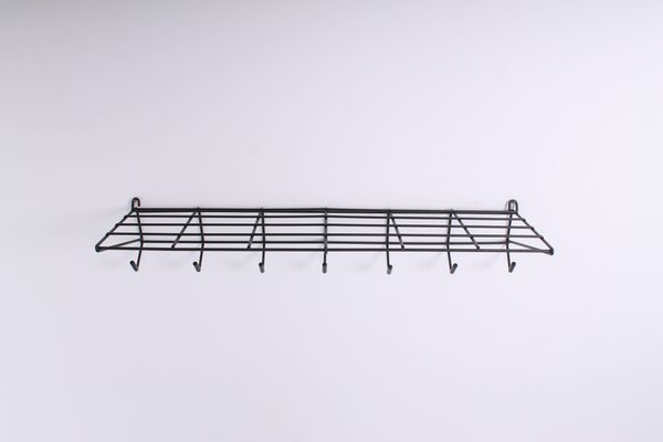 DH05 Black Deurne Coat Rack by Friso Kramer for Spectrum, 1950s-XT-1360172