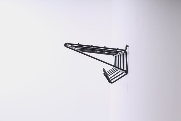 DH05 Black Deurne Coat Rack by Friso Kramer for Spectrum, 1950s-XT-1360172