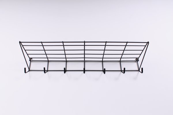 DH05 Black Deurne Coat Rack by Friso Kramer for Spectrum, 1950s-XT-1360172