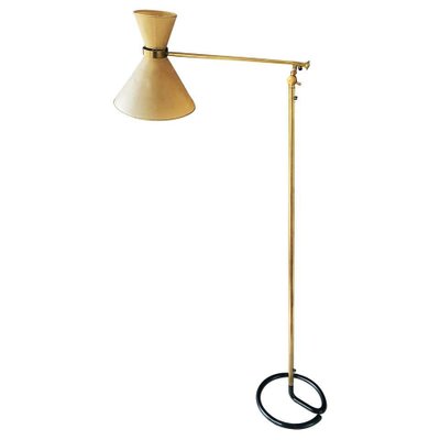 Diabolo Floor Lamp from Stablet, 1950s-POM-825909