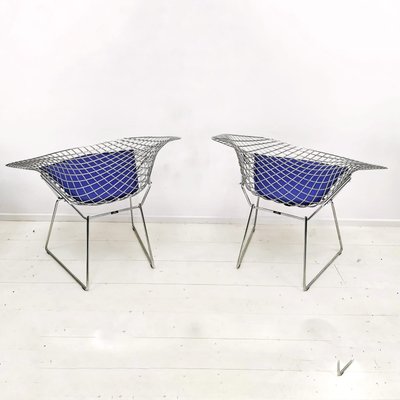 Diamond Chairs by Harry Bertoia for Knoll, 1980s, Set of 2-PRS-1314789