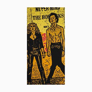 Diamond, Sid and Nancy, Mixed Media on Canvas, 2017-ZCI-1770030