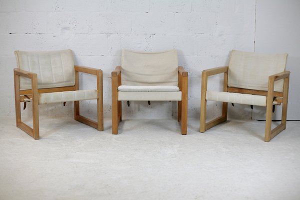 Diana Armchairs by Karin Mobring for Ikea, 1970s, Set of 3-MAO-1047968