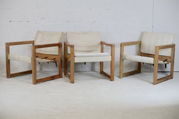 Diana Armchairs by Karin Mobring for Ikea, 1970s, Set of 3-MAO-1047968