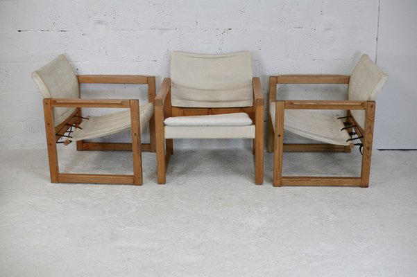 Diana Armchairs by Karin Mobring for Ikea, 1970s, Set of 3-MAO-1047968