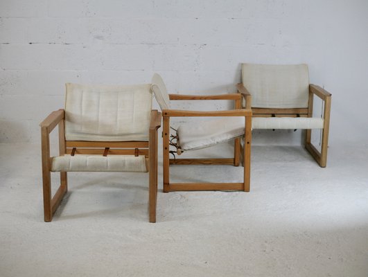 Diana Armchairs by Karin Mobring for Ikea, 1970s, Set of 3-MAO-1047968