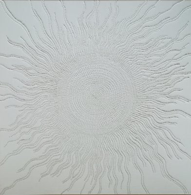 Diana Torje, White Sun, 2019, Acrylic on Canvas-CHG-916479