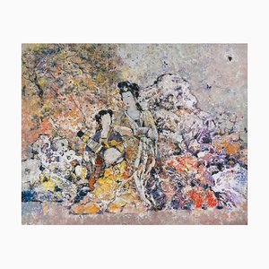 Diao Qing-Chun, Chinese Contemporary Art, Painting of the Serving Girl No.3 2021-CHG-986191