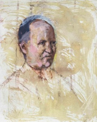 Dimitri Godicky Cwirko, Portrait, Oil on Canvas, Mid-20th Century-ZCI-1438160