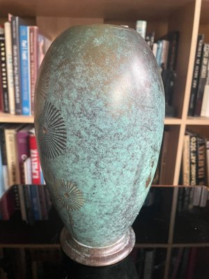 Dinanderie Vase from WMF, Germany, 1920s-XHV-2036223