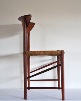 Dining Chair by Peter White & Orla Mølgaard-Nielsen for Søborg Furniture Factory, 1950s-HPQ-1189885