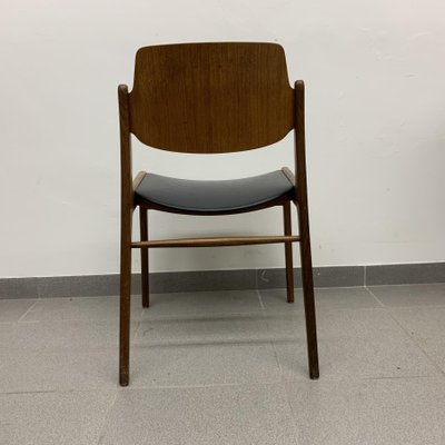 Dining Chair in Teak Wood by Hartmut Lohmeyer for Wilkhahn, 1950s-BGP-1173754