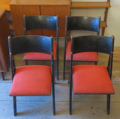 Dining Chairs, 1950s, Set of 4-ED-2018122