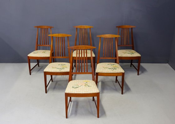 Dining Chairs, 1950s, Set of 6-RCE-574237