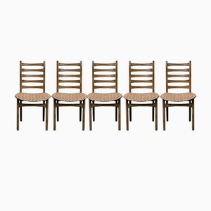 Dining Chairs, 1960s, Set of 5-EJL-1063126