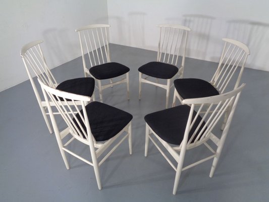 Dining Chairs, 1960s, Set of 6-RDW-711635