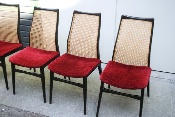 Dining Chairs, 1960s, Set of 6-GJF-1736879