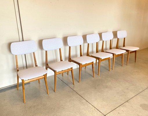 Dining Chairs, 1960s, Set of 6-NPC-962696