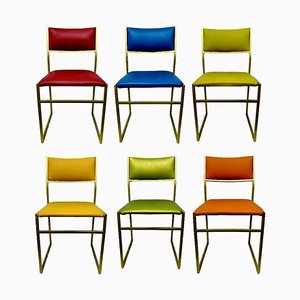 Dining Chairs, 1970s, Set of 6-FIP-778647