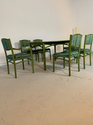 Dining Chairs, 1970s, Set of 7-WID-957908