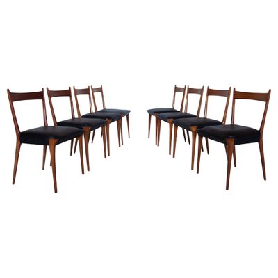 Dining Chairs attributed to Alfred Hendrickx for Belform, Belgium, 1958, Set of 8-KL-1419008