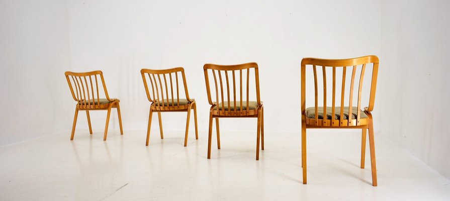 Dining Chairs attributed to Antonín Šuman, 1960s, Set of 4-TZ-1398643