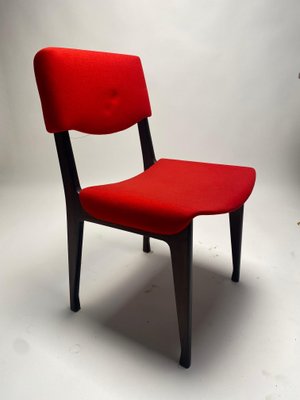 Dining Chairs attributed to Ico Parisi for Mim, Italy, 1960s, Set of 4-KKZ-1814201