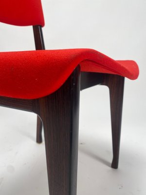 Dining Chairs attributed to Ico Parisi for Mim, Italy, 1960s, Set of 4-KKZ-1814201